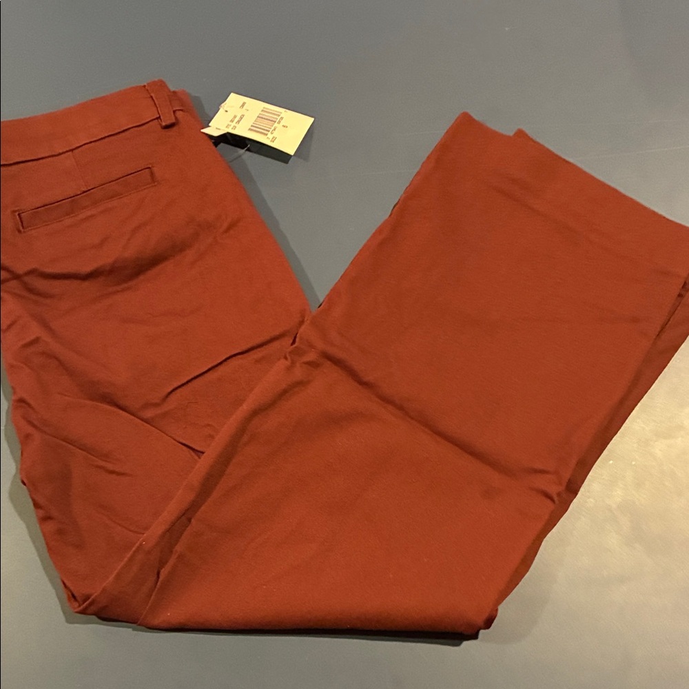 Kut from the Kloth Women's Burgandy Rust Ankle Jeans